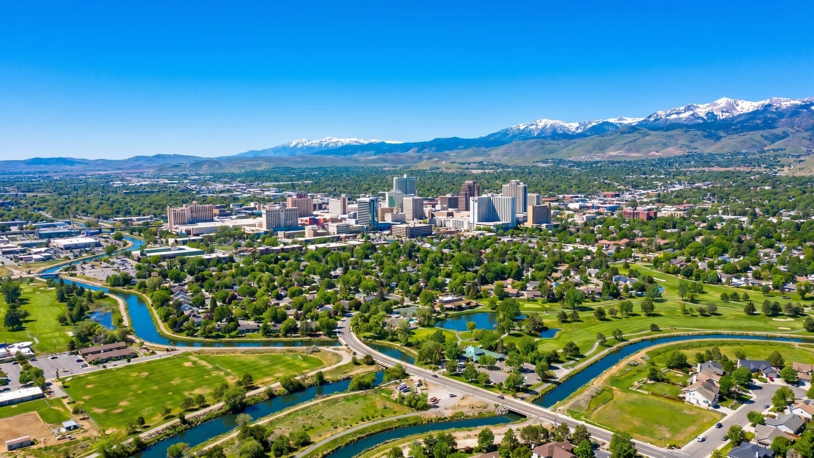 The Village at Idlewild Park Craftsman condominium community across from Idlewild Park and the Truckee River in Southwest Reno, Nevada