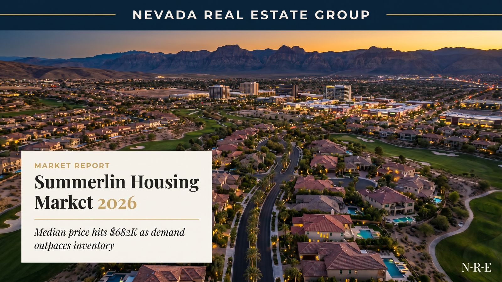 Summerlin Las Vegas master-planned community homes in spring 2026 housing market